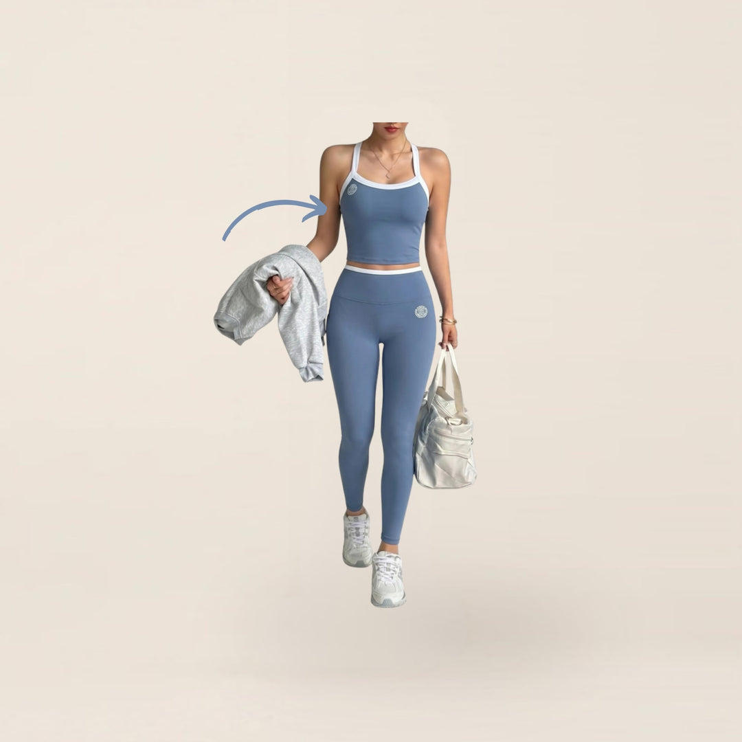 HOW Motion Active Top Burn Blue