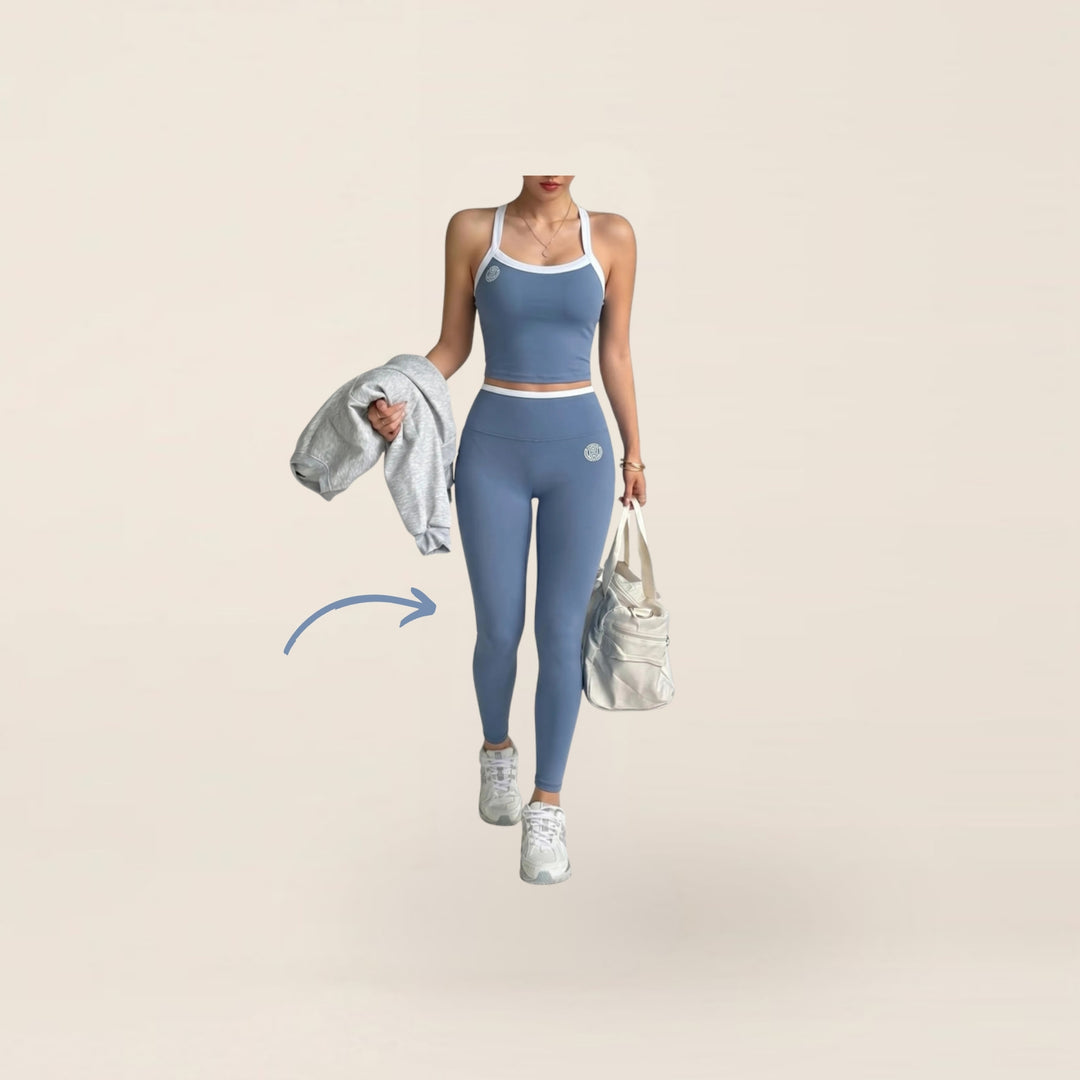 HOW Motion Legging Burn Blue