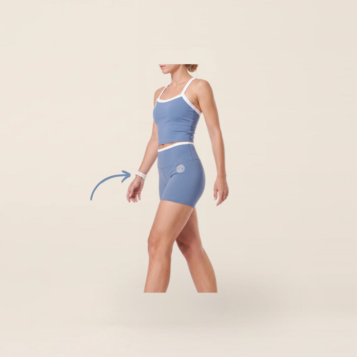 HOW Motion Short Burn Blue