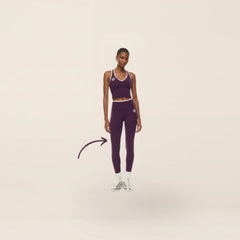 HOW Motion Legging Power Purple
