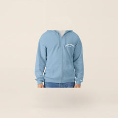 HOW Full-Zip Hoodie Blue (unisex)