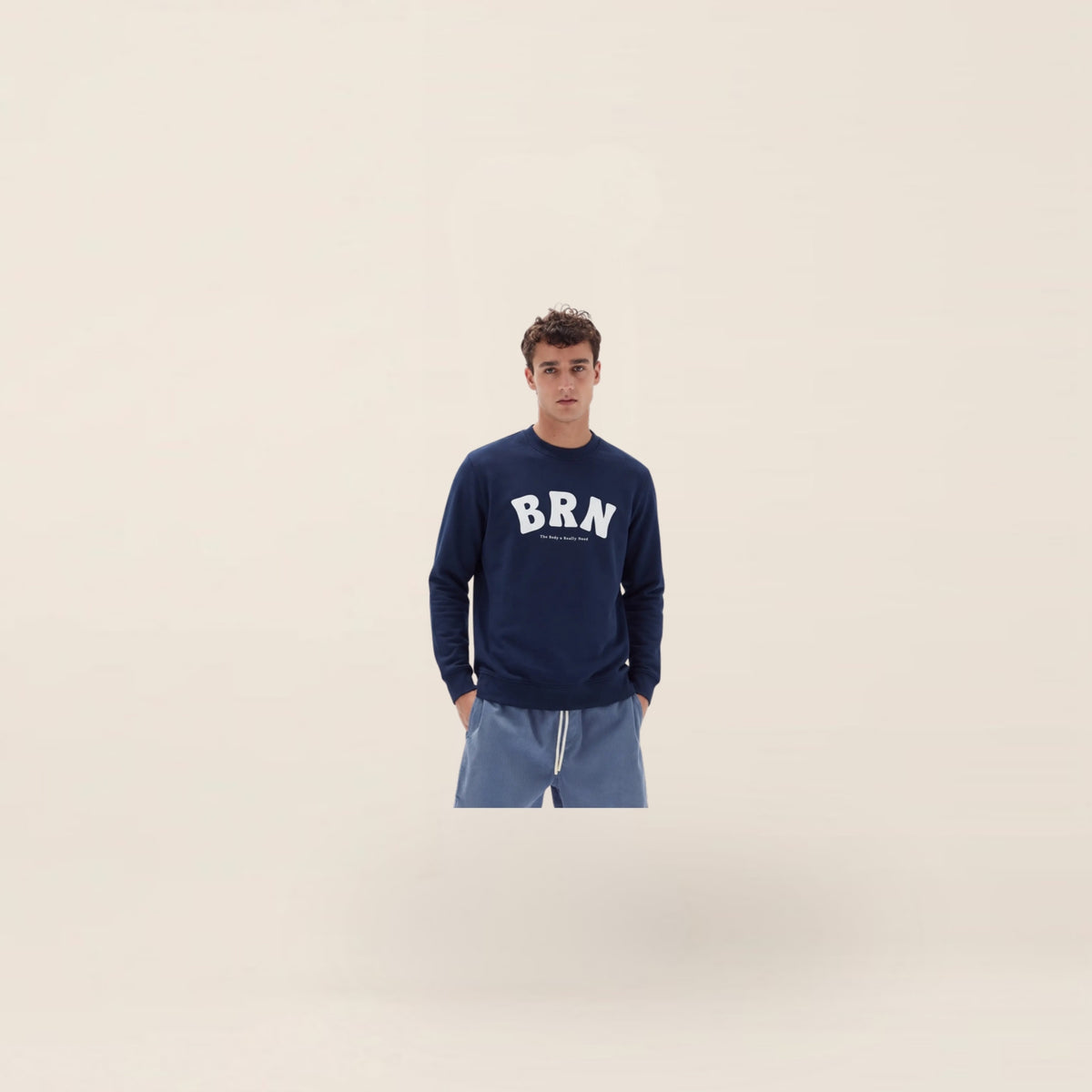 BRN® Sweater Navy Blue (unisex)