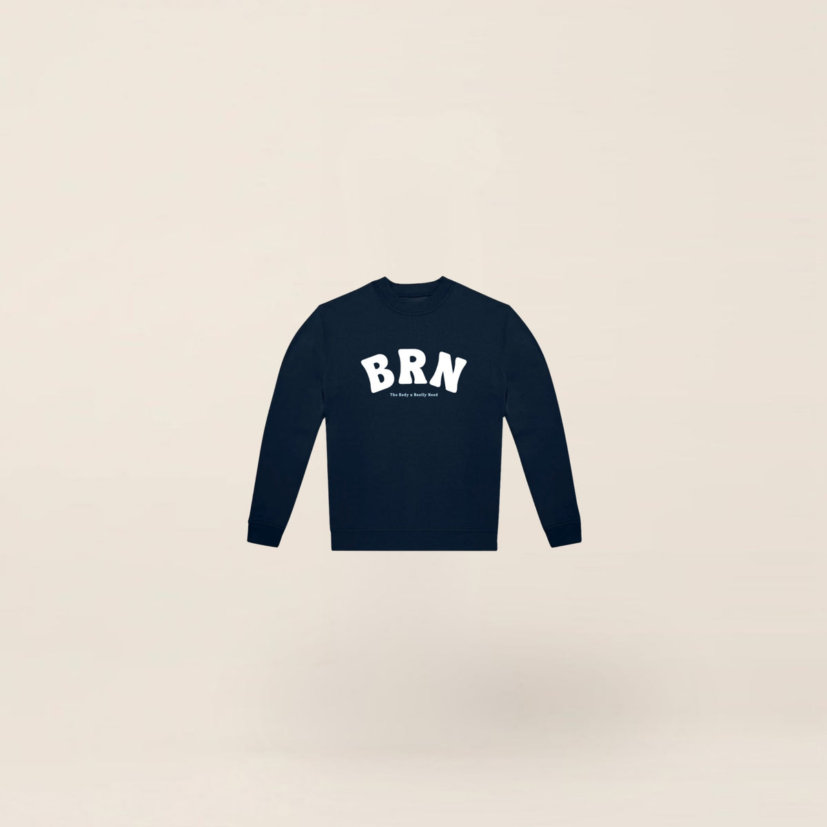 BRN® Sweater Navy Blue (unisex) voorkant