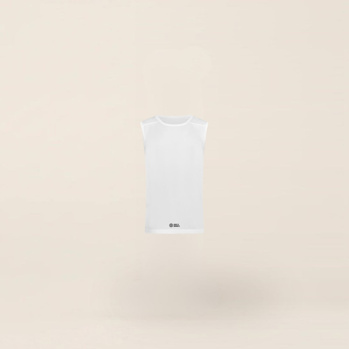 HOW Sport Tank Wit (heren) achterkant