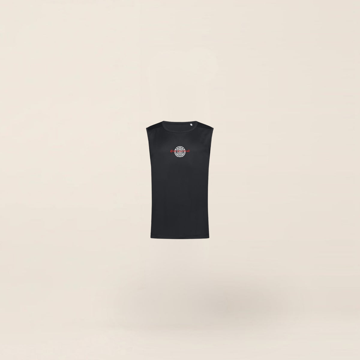HOW Sport Tank Zwart (heren) voorkant