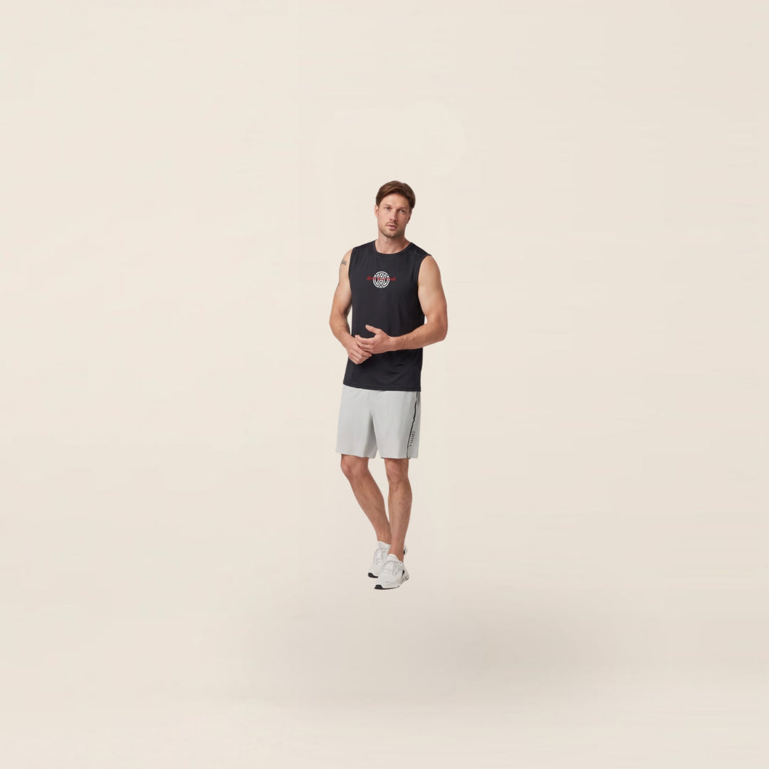 HOW Sport Tank Zwart (heren)