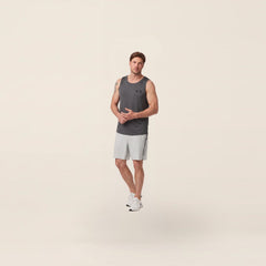 BRN® Tanktop Dark Grey gedragen