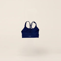 HOW x AIME June bra Navy Blue achterkant