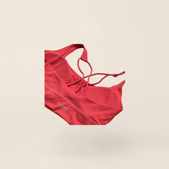 HOW x AIME Sportsbra Dessert Red detail