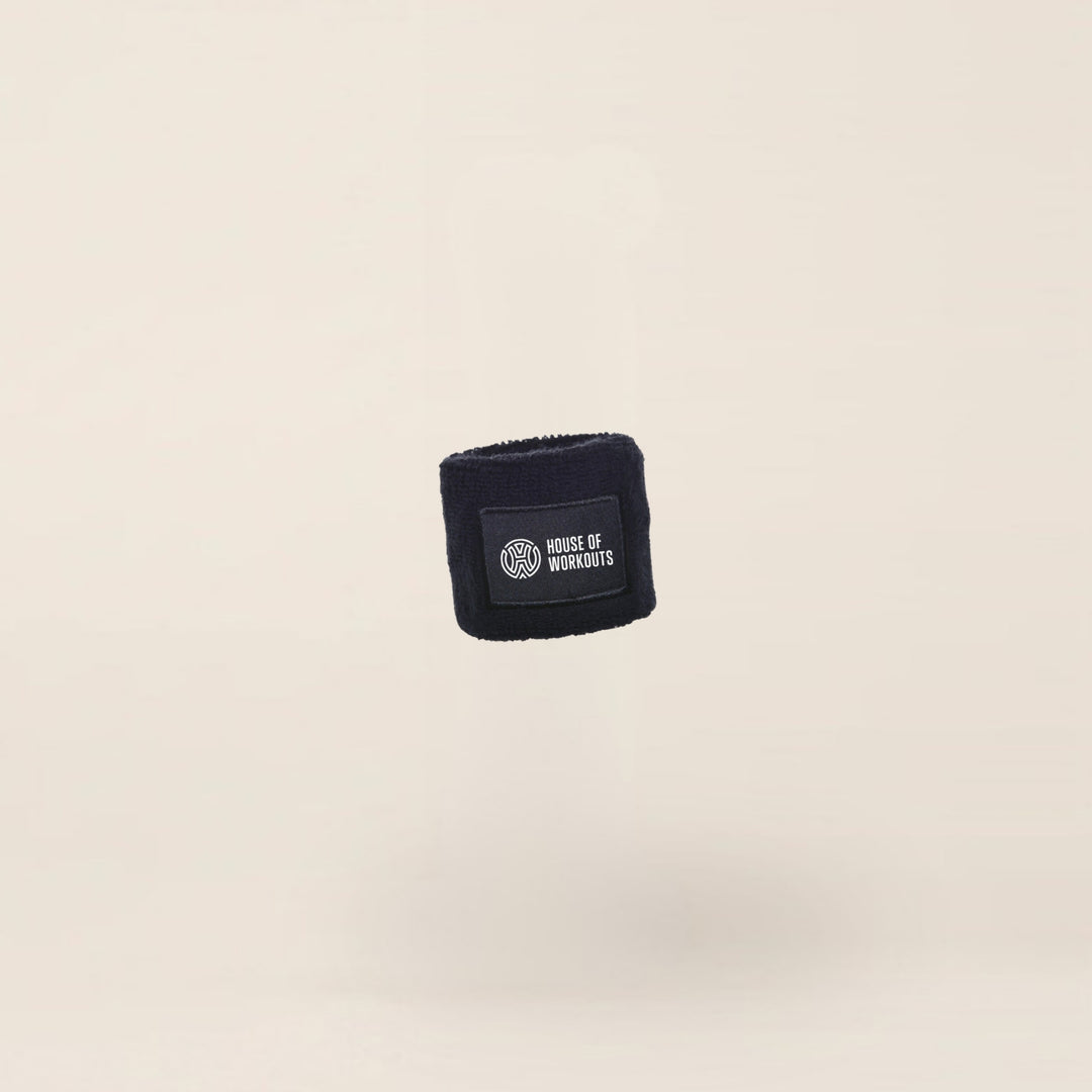 HOW Sweat Wristband zwart