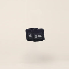 HOW Sweat Wristband zwart – set van 2