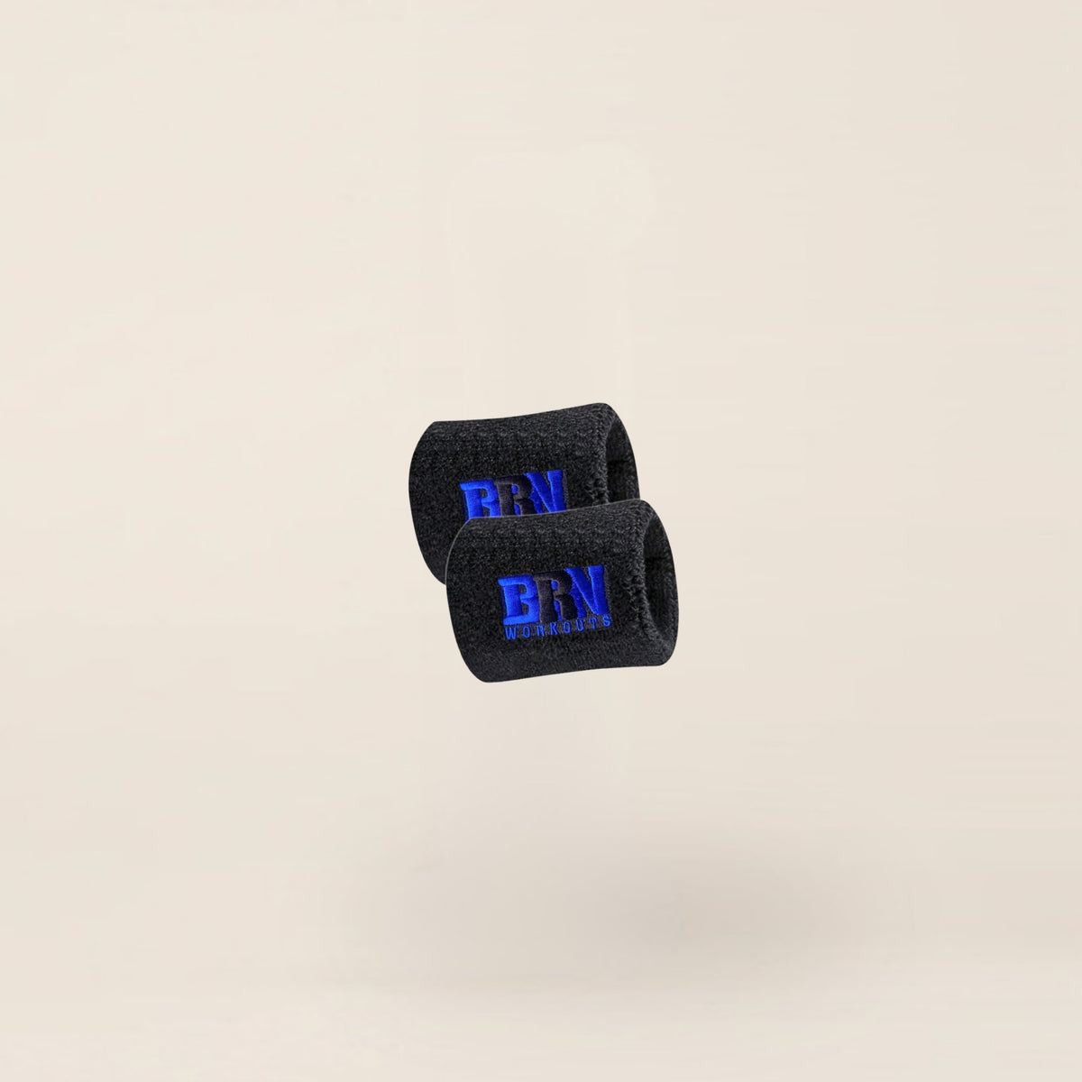 BRN® sweat wristband zwart – set van 2