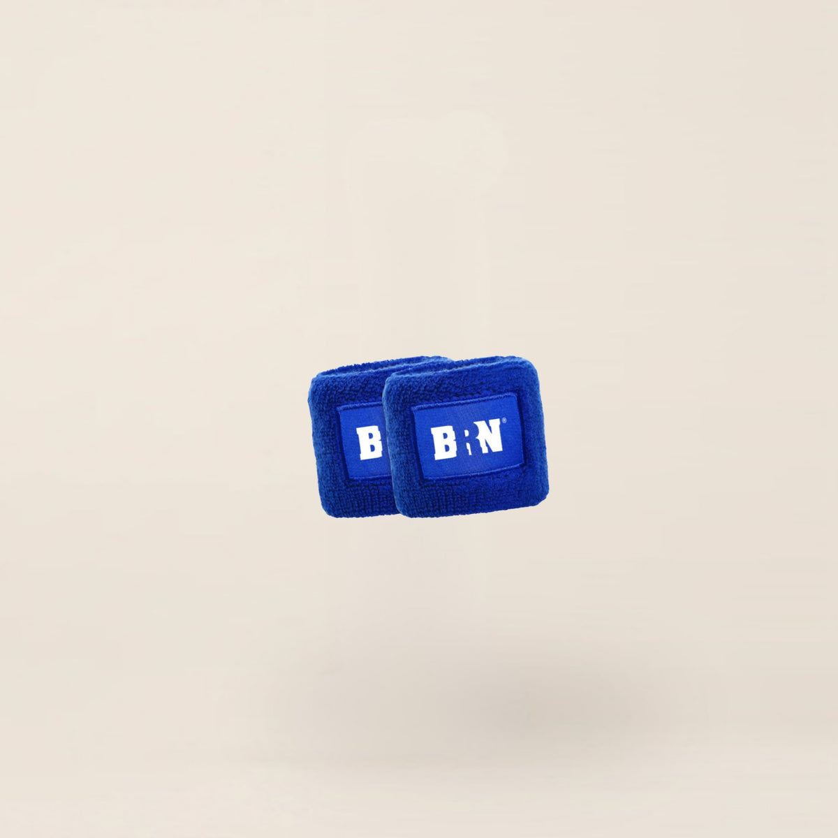 BRN® sweat wristband blauw – set van 2