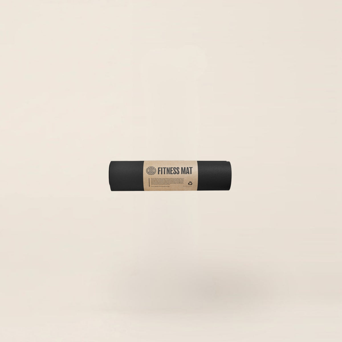 HOW Fitness Mat Eco-Friendly opgerold