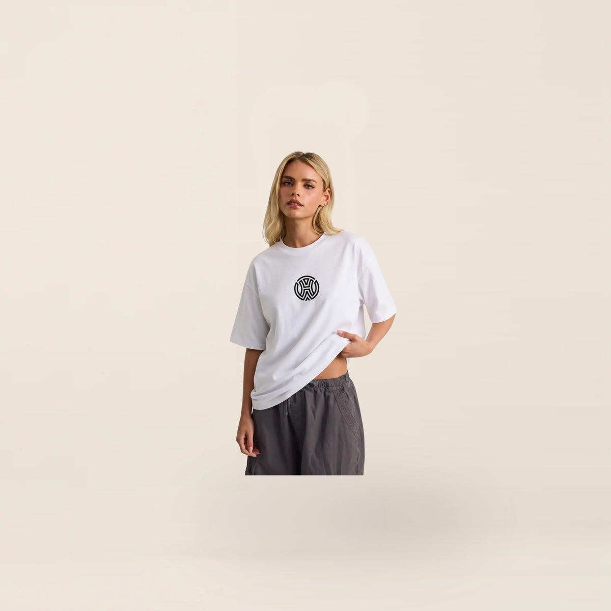 HOW oversized t-shirt White (Unisex)