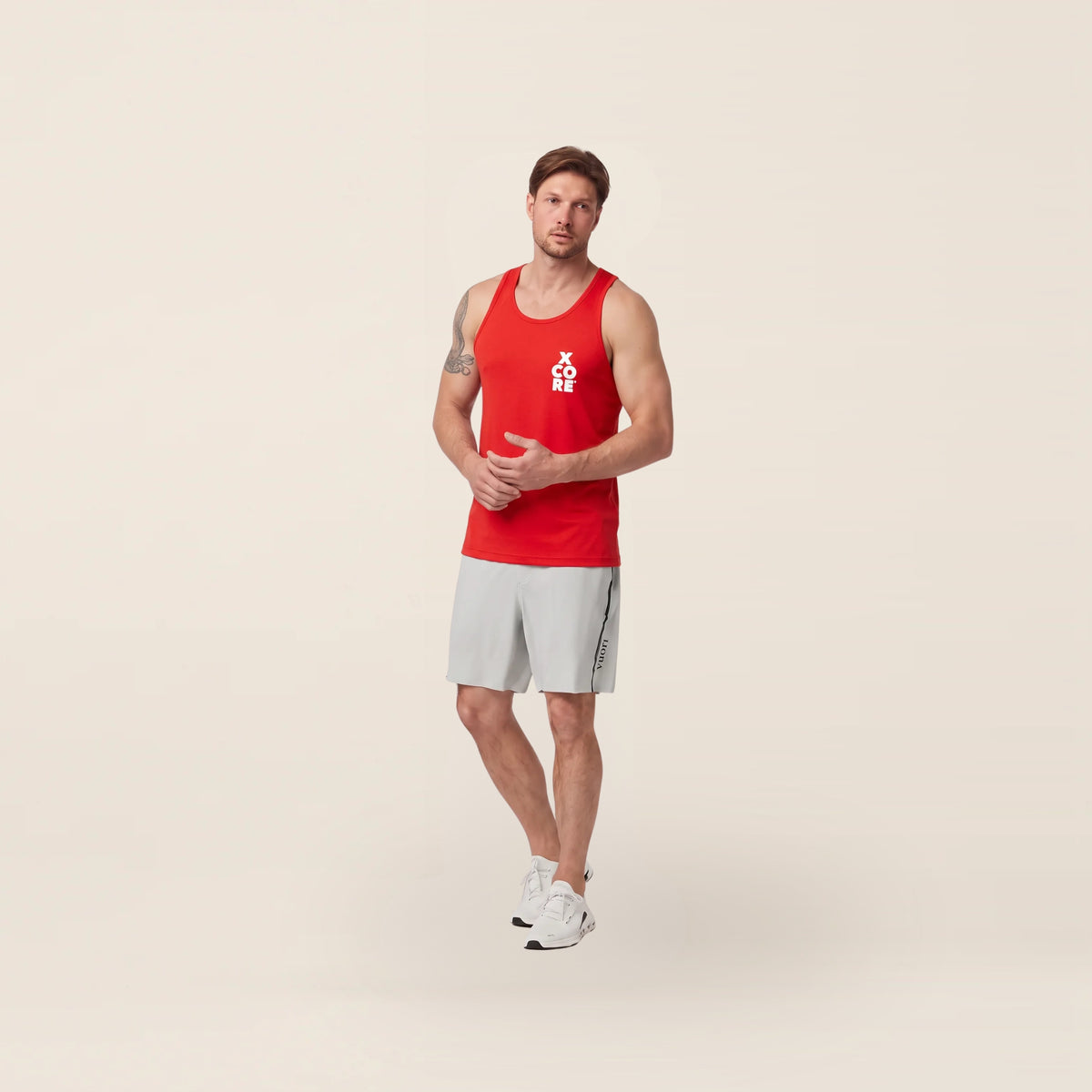 XCORE® tanktop rood (heren)