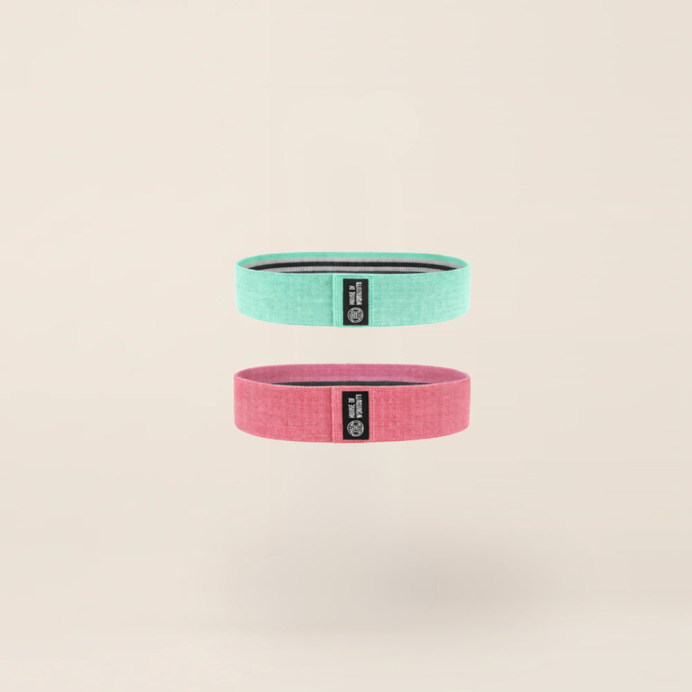 HOW Booty Bands in mint en roze